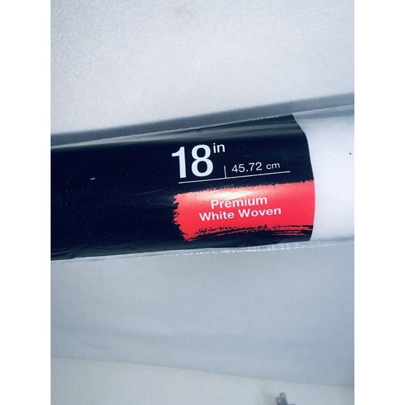 Best Premium White Woven 18" Paint Roller Cover 3/8" Nap Smooth & Semi Smooth - Picture 5 of 9